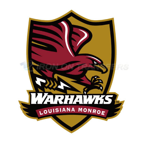 Louisiana Monroe Warhawks Iron-on Stickers (Heat Transfers)NO.4838